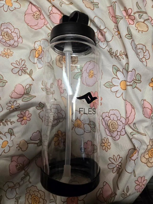 2L Water Bottle with Straw - Large Capacity Hydration thumbnail