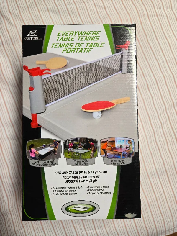 Everywhere Table Tennis Set – Portable & Adjustable thumbnail