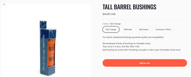 Meepo Voyager Electric Longboard–Rack+Bushings+Lights image indicator(7)