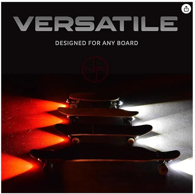 Meepo Voyager Electric Longboard–Rack+Bushings+Lights image indicator(9)