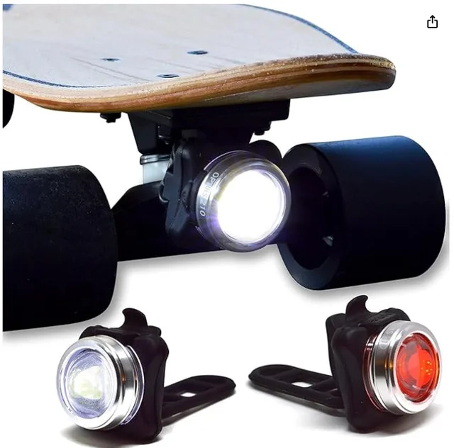 Meepo Voyager Electric Longboard–Rack+Bushings+Lights image indicator(10)