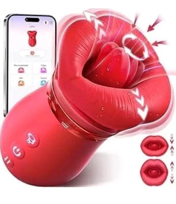 Rose-Shaped Smart Suction Toy (New & Sealed) image indicator(4)