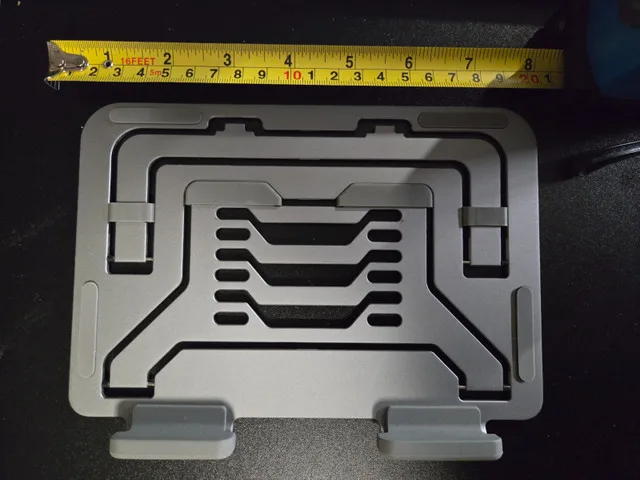 Foldable Adjustable Tablet Stand – Heavy-Duty Aluminum Alloy image indicator(2)