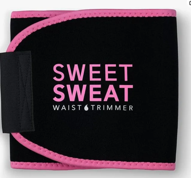 Sweet Sweat Waist Trimmer (Pink, Size Large 38–44") thumbnail