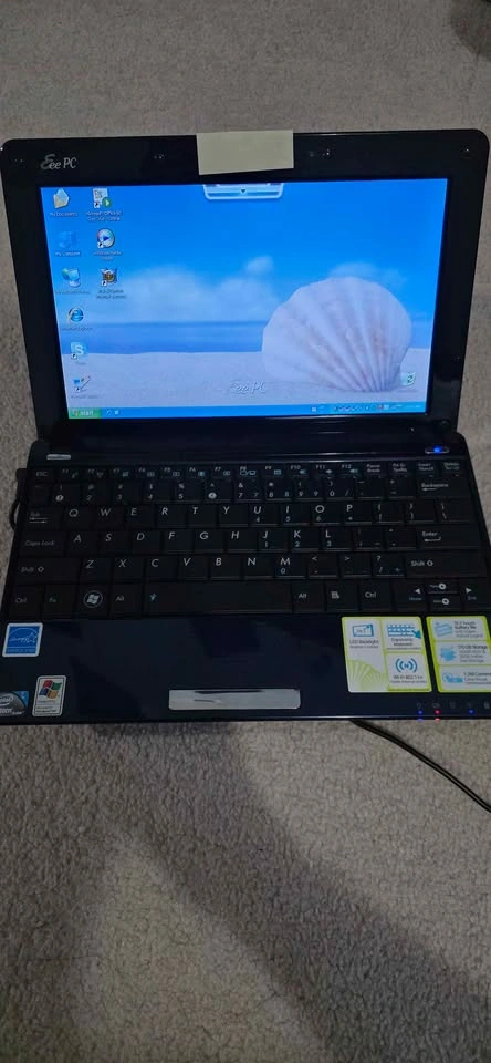 ASUS Eee PC Netbook Dark Blue w/ Charger - photo 5