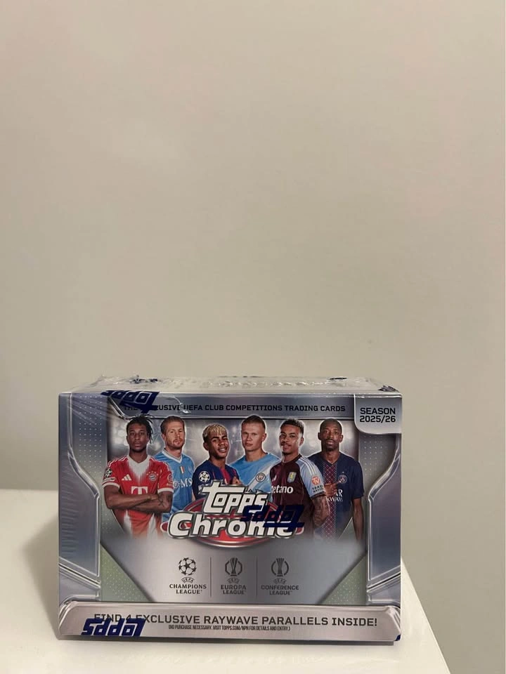 Topps Chrome 2025/2026 Blaster Box - photo 2