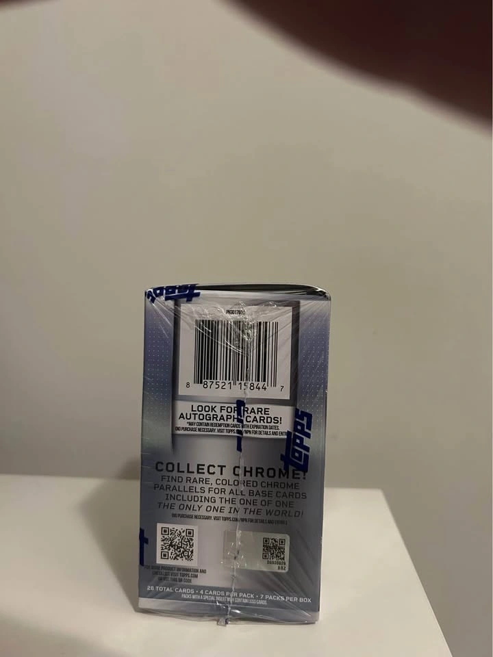 Topps Chrome 2025/2026 Blaster Box - photo 4