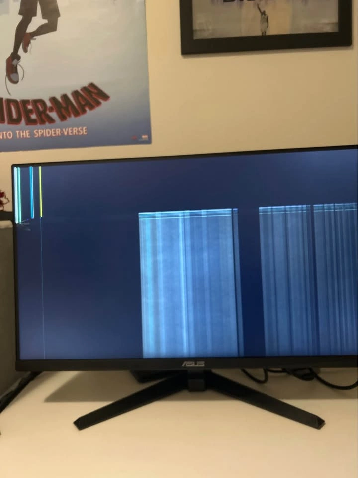 Broken Asus Monitor VG3A 24.5 Inches (for parts) - photo 2
