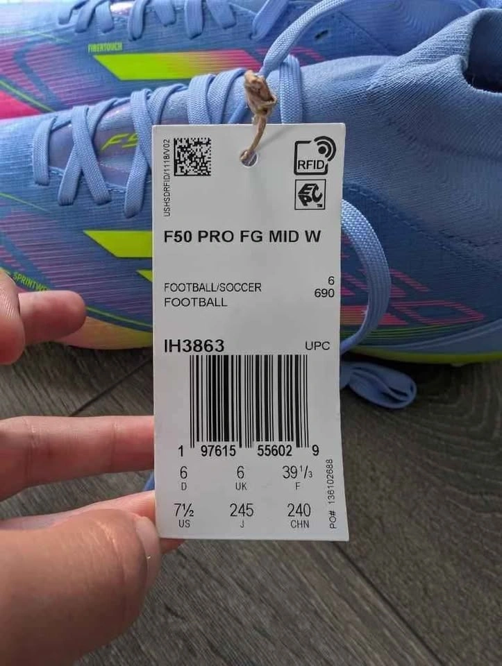 Adidas F50 Pro Mid FG (Brand New, No Box) Size 7.5 - photo 4