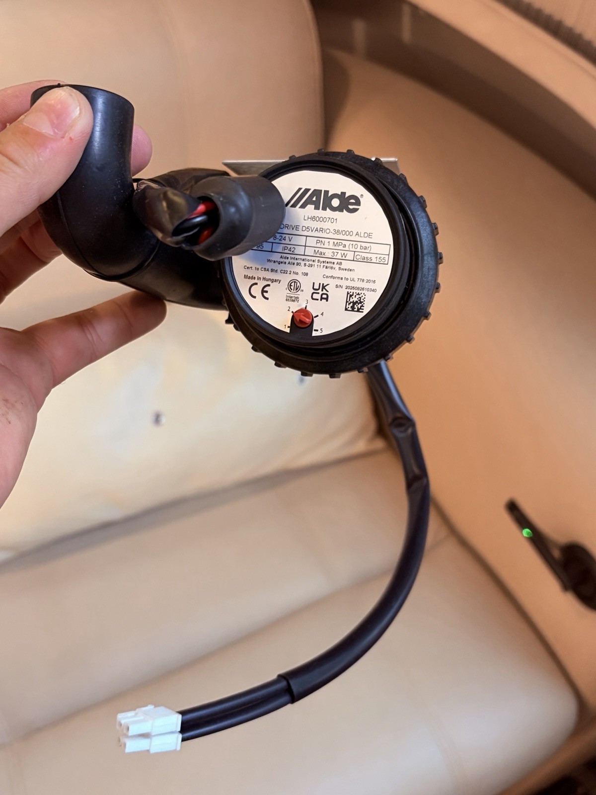 Alde D5Vario Circulation Pump LH6000701
