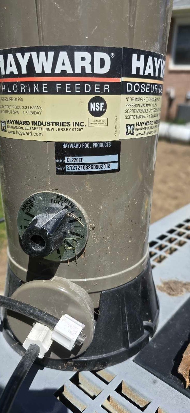 Hayward CL220EF Chlorinator