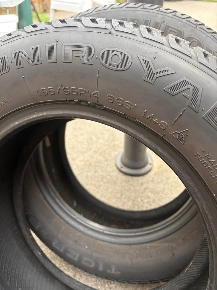 Used 4 Winter tires 185/65 R14 - photo 2