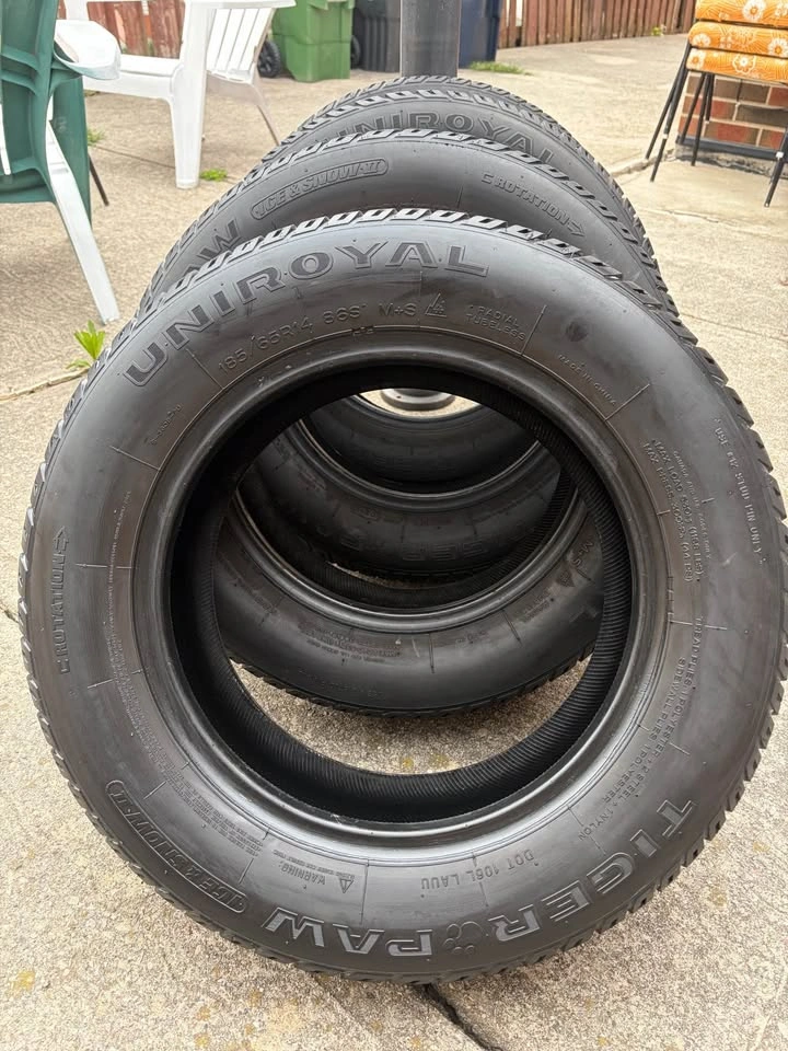 Used 4 Winter tires 185/65 R14 - photo 3
