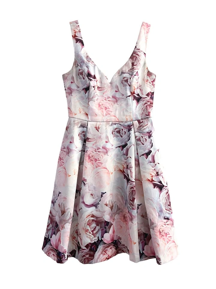 Sz 2/4 Ever New Floral Print Dress - photo 2