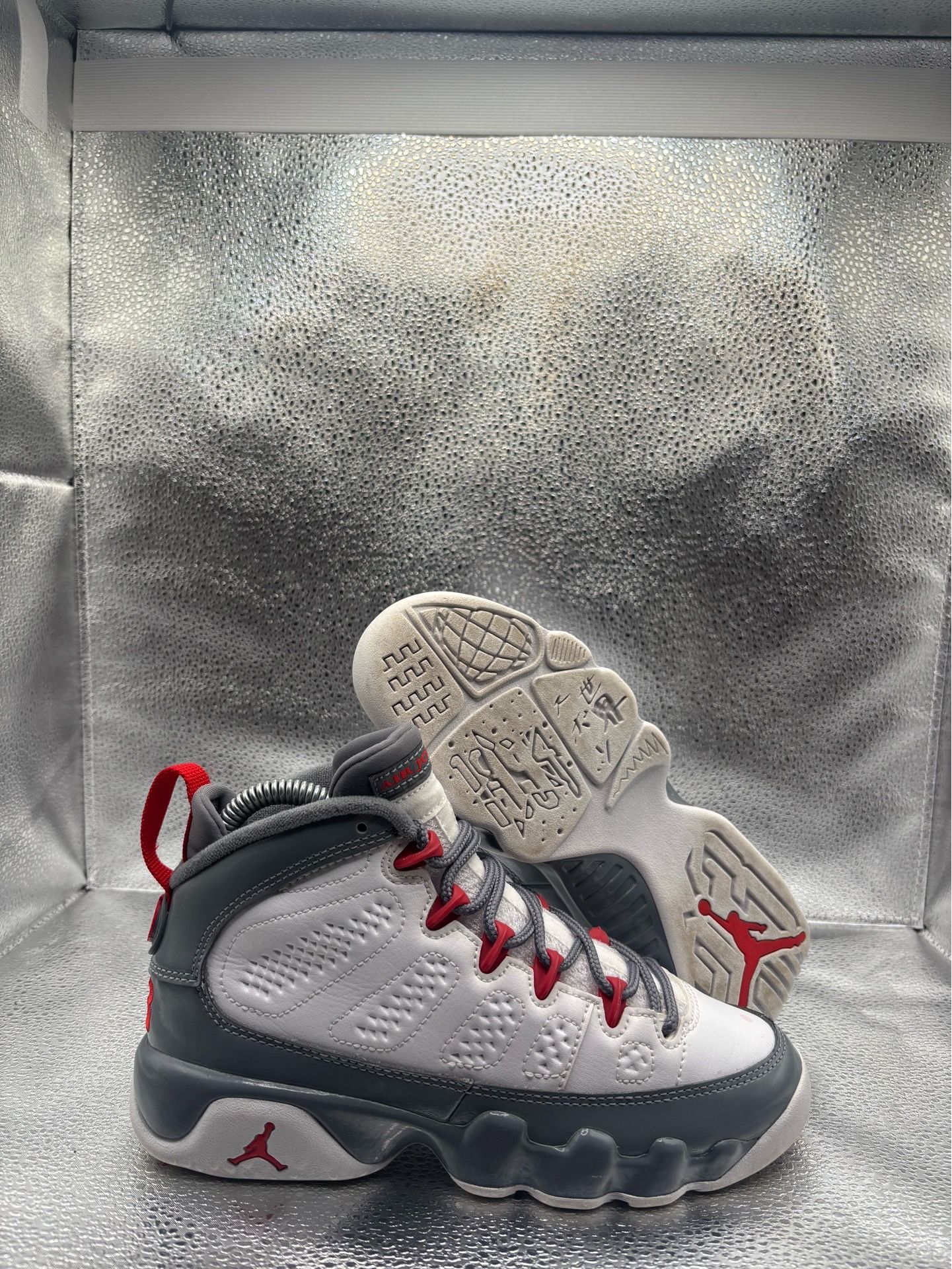 Air Jordan 9 Fire Red GS