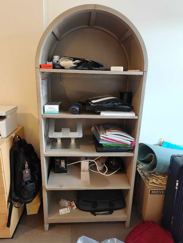 Arched Book Shelf with 5 tiers