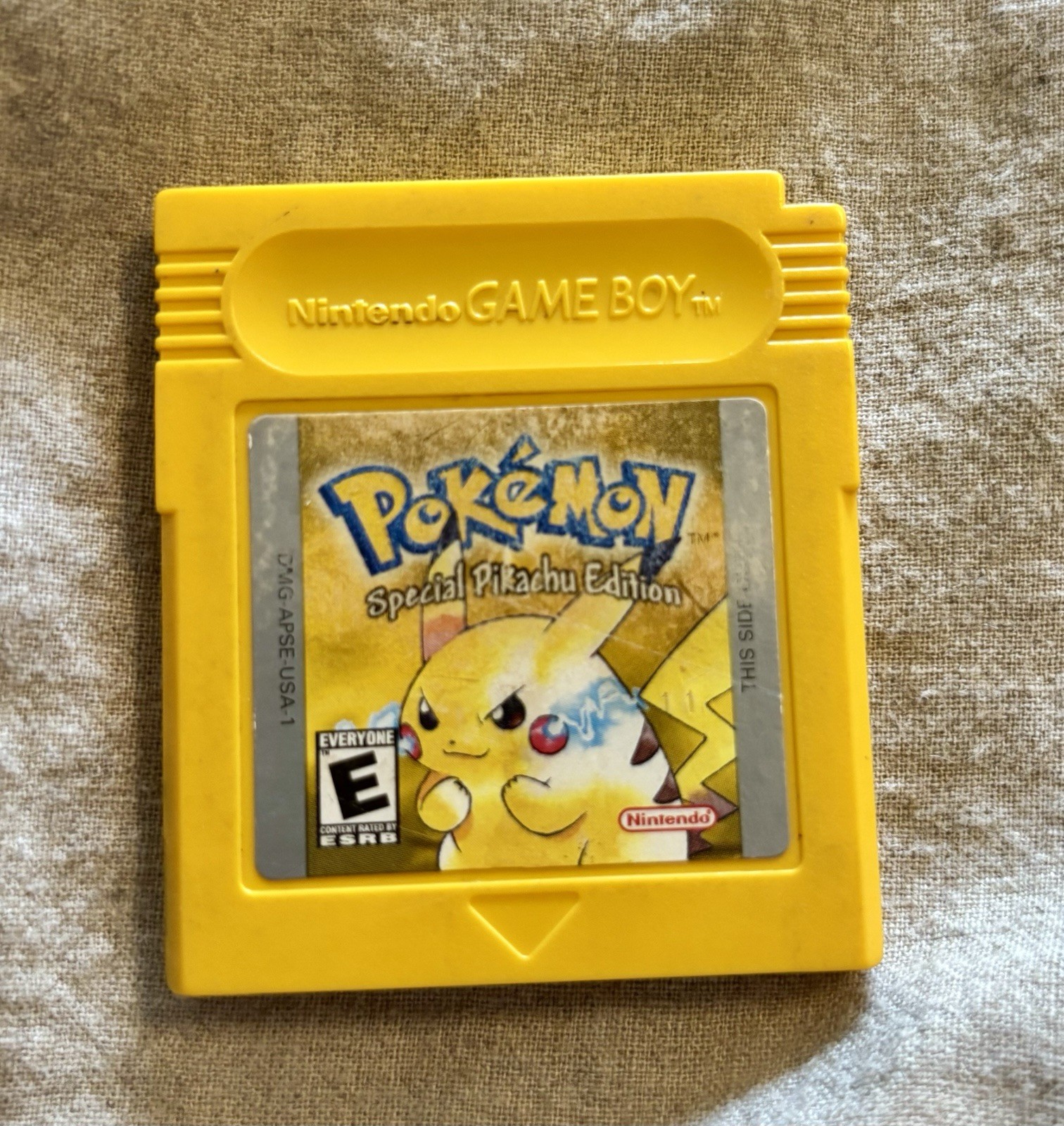 Pokemon Yellow Special Pikachu Edition Gameboy - Authentic - TES