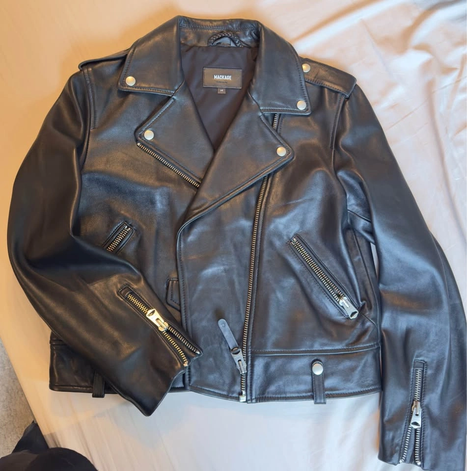 Mackage Leather Moto Jacket 🖤 - photo 5