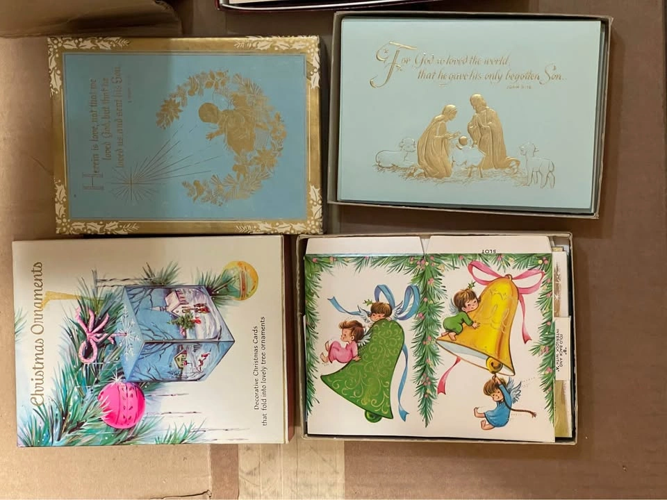 Vintage Christmas Cards - photo 2