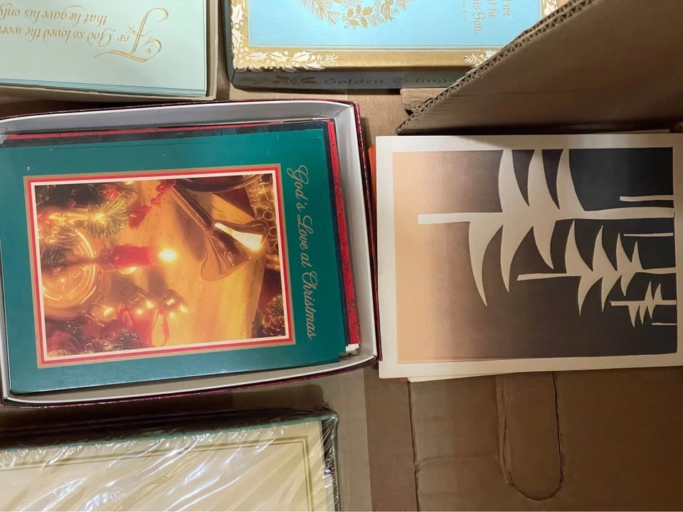 Vintage Christmas Cards - photo 3