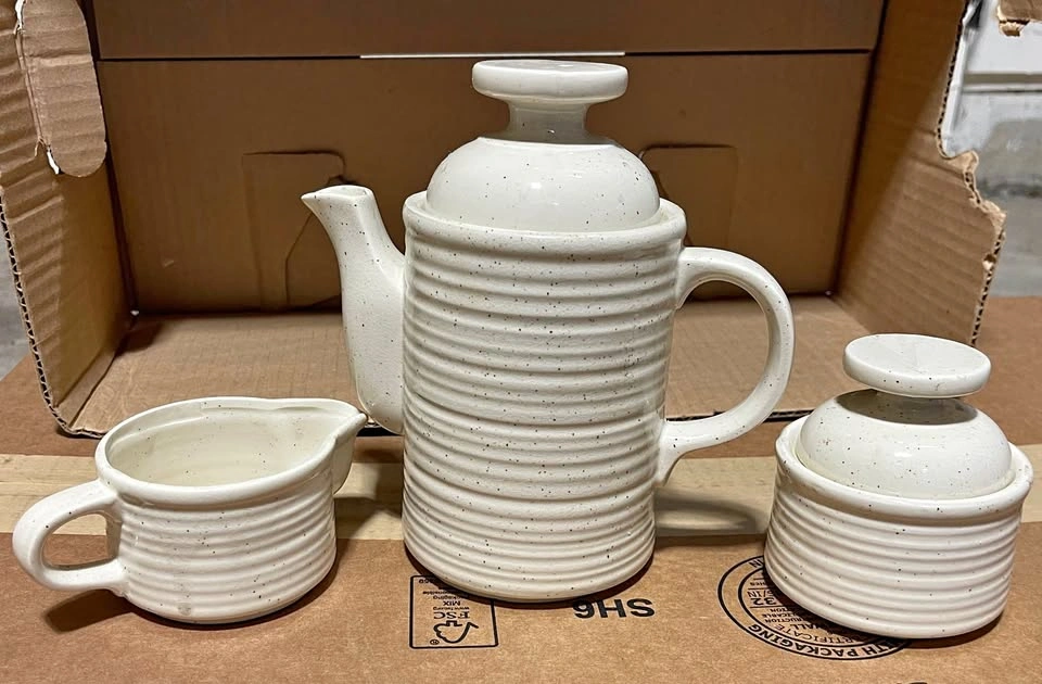Made in Japan Tea Pot Creamer and Sugar Set