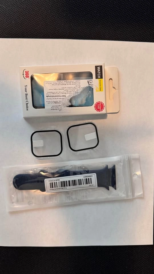 Floral Apple Watch Band and Screen Protector Case Set - 42mm - photo 2