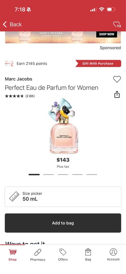Marc Jacobs Perfect Eau de Parfum 50ml - photo 4