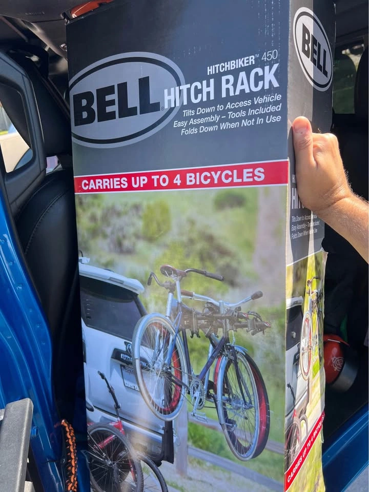 Bell Hitchbiker 450 4 Bike Hitch Rack - New - photo 5