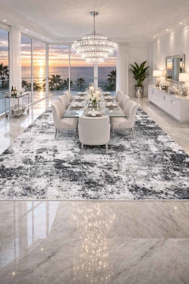 9x12 ft ABSTRACT STATEMENT RUG - photo 3
