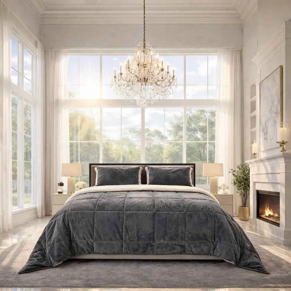 KING 3 PIECE SOFT PLUSH COMFORTER SET 🆕