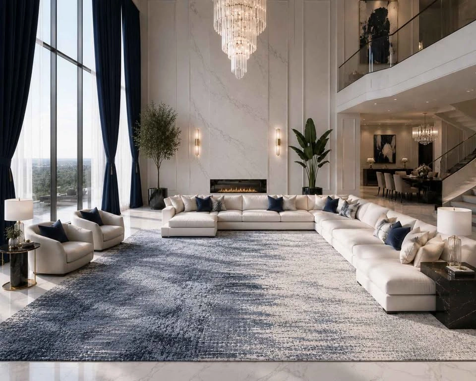 ABSTRACT 9x12 FT AREA RUG - photo 5