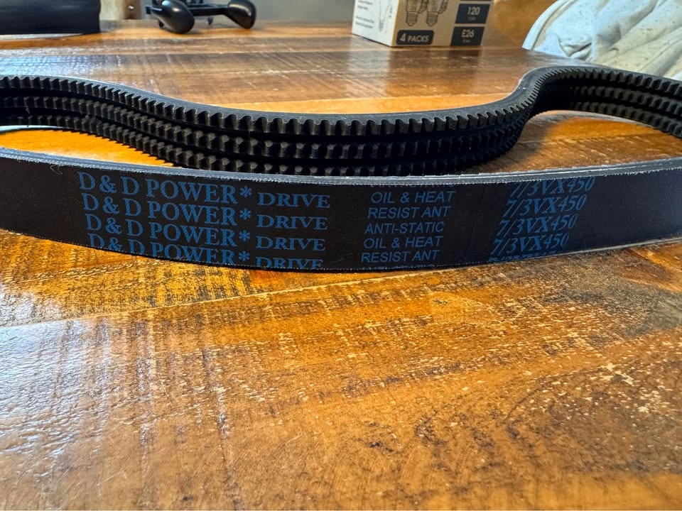 D&D PowerDrive 7/3VX450 Banded Cogged V-Belt - photo 3