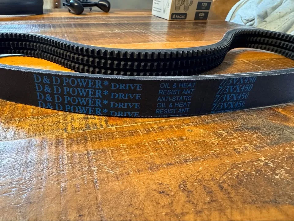 D&D PowerDrive 7/3VX450 Banded Cogged V-Belt - photo 3