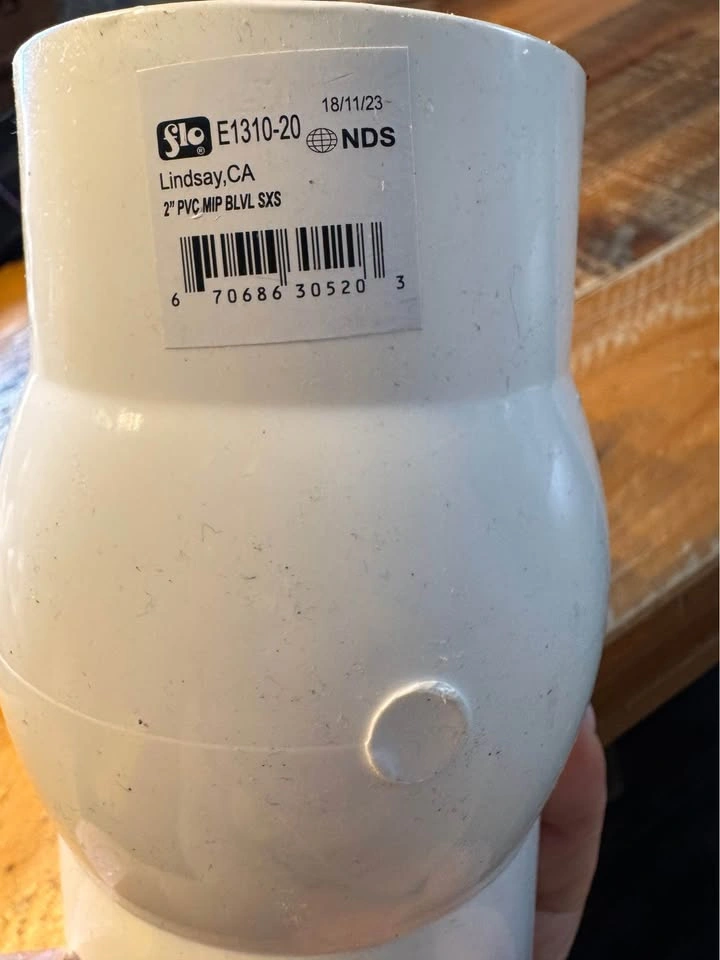 NDS FLO 2" PVC Ball Valve 150 PSI - photo 4