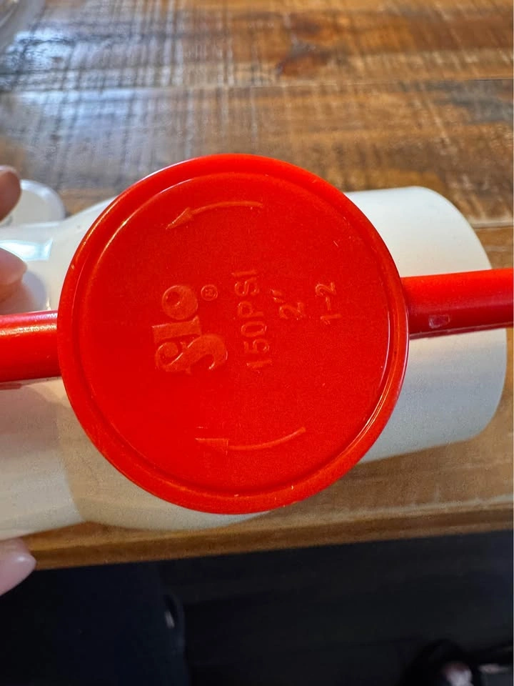 NDS FLO 2" PVC Ball Valve 150 PSI - photo 5
