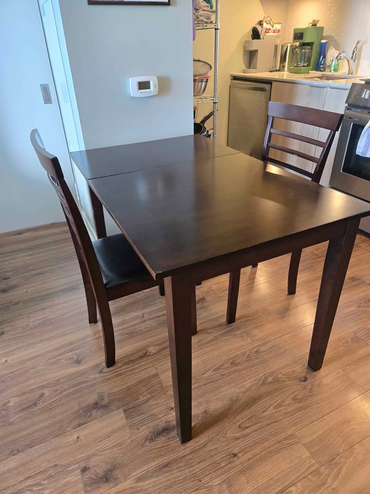 Convertible Dining Table & 2 Chairs - photo 3