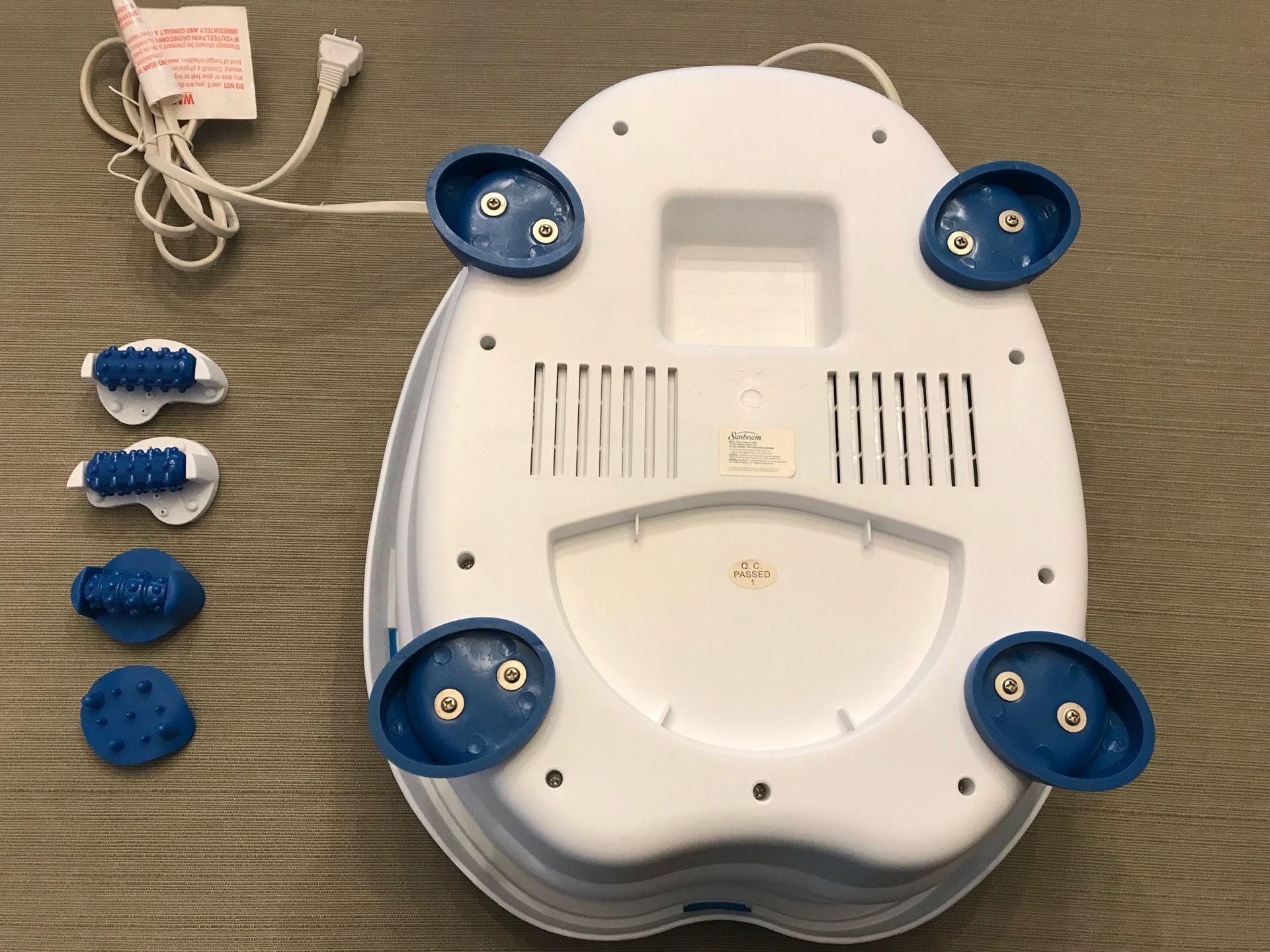 SUNBEAM HEALTH AT HOME - TOE TOUCH FOOT SPA - photo 4