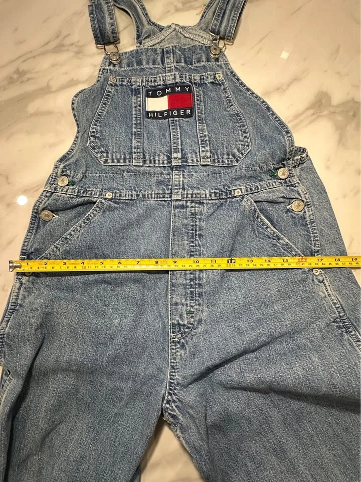 Y2K 90s Tommy Hilfiger Denim Overalls Small - photo 5