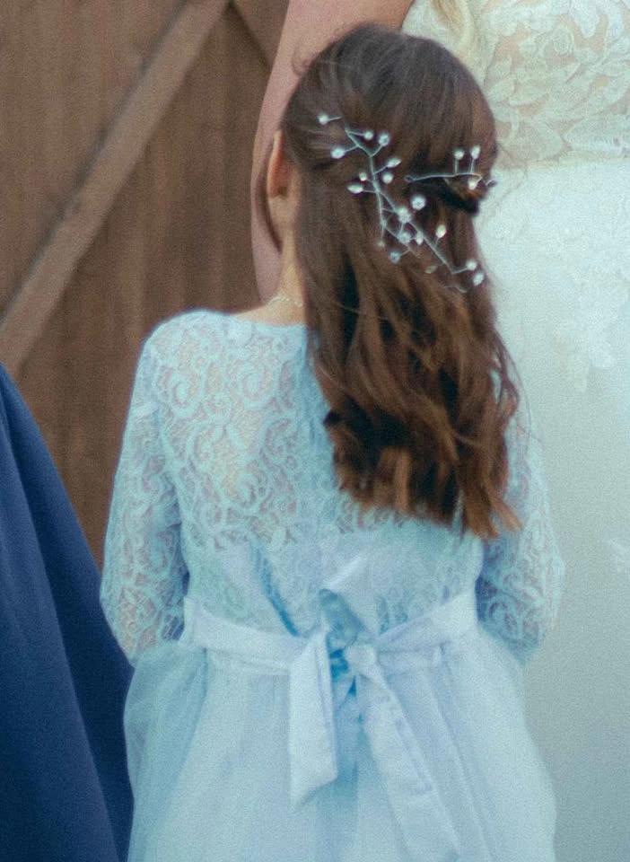 Girls Blue Dress - photo 2