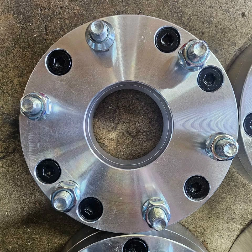 4PCS 2" Wheel Adapters 5x4.75 to 6x5.5 12x1.5 Studs - photo 2