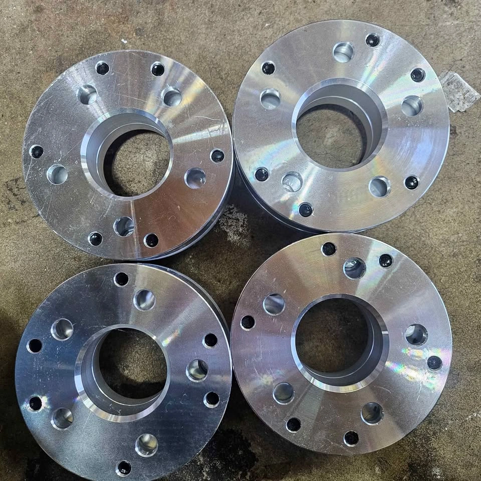 4PCS 2" Wheel Adapters 5x4.75 to 6x5.5 12x1.5 Studs - photo 3