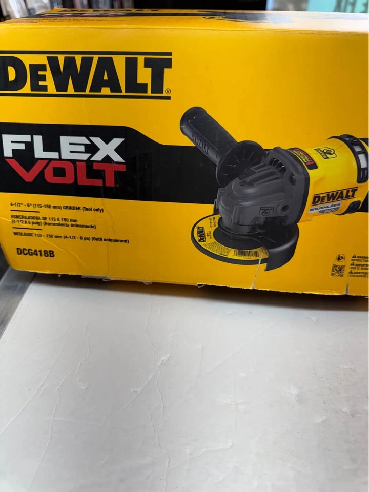 DEWALT FLEXVOLT 60V MAX Cordless Angle Grinder w/ 9Ah Battery - photo 2