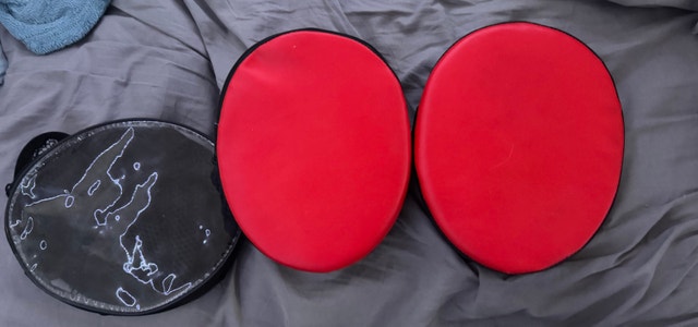 Punch Pads & Boxing Training Set w/ Bag