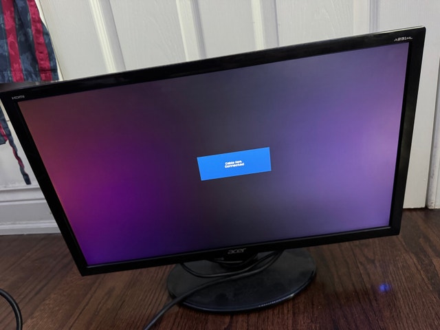 Acer A231HL 23” LCD Monitor – Excellent Condition (1080p 60hz)