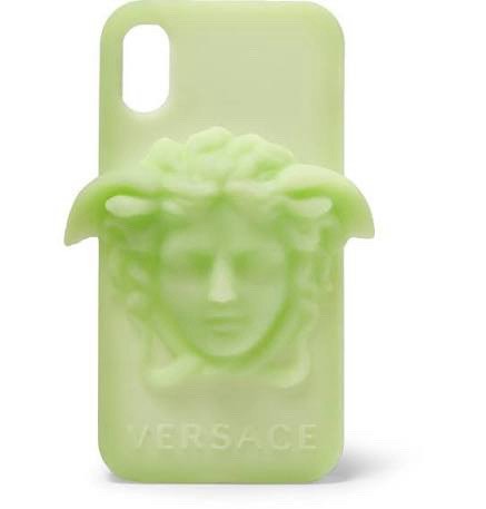 Glow-in-the-Dark Medusa Phone Case (Versace Style) - Good Condit