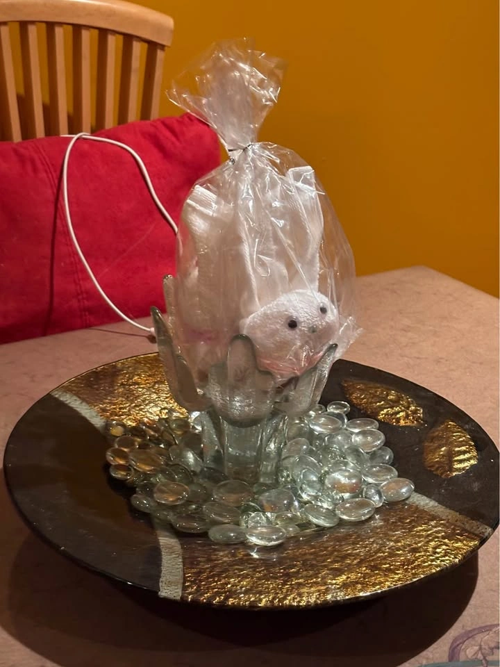 2 pc Glassware Plate Decor - photo 2