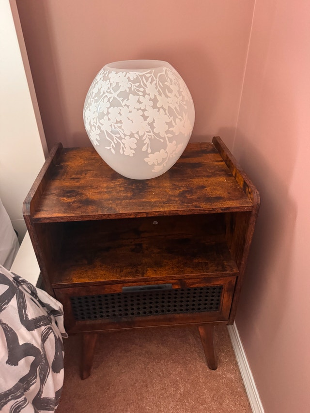 Nightstands with charging ports
