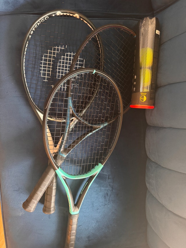 Almost new Tennis rackets