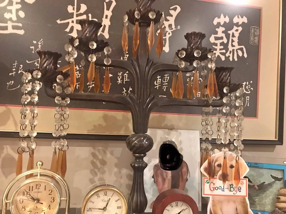 Candelabras vintage 5 candles holder