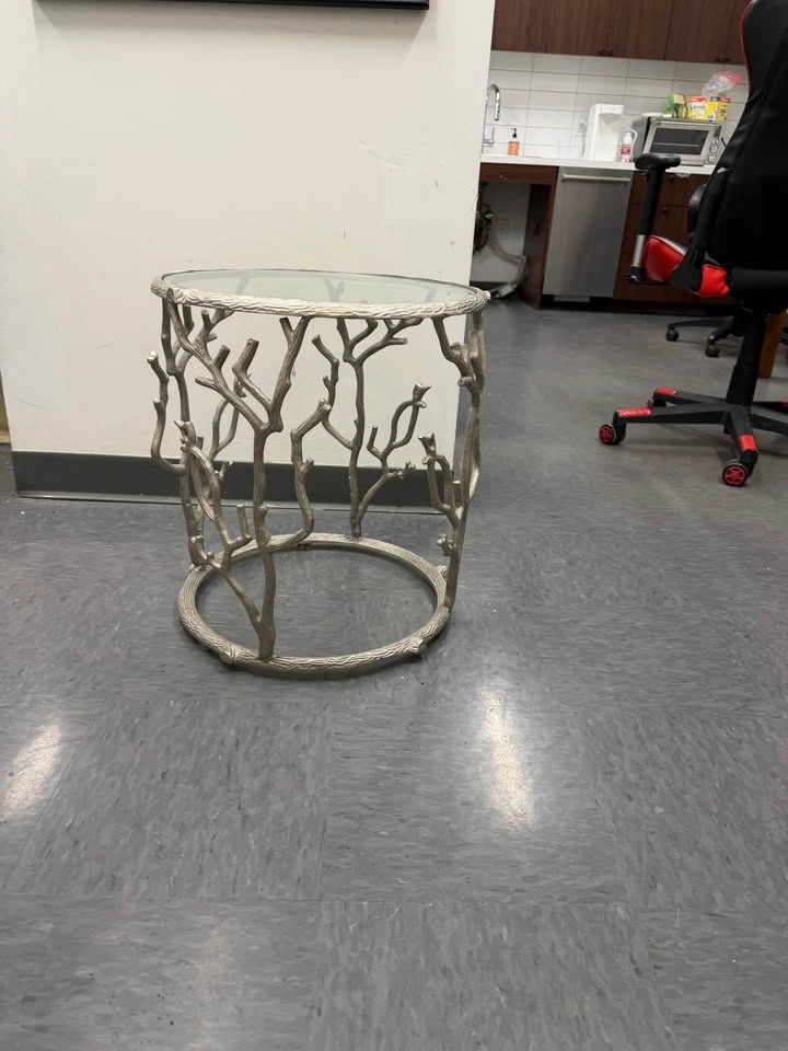 Round branch decor coffee table - photo 3